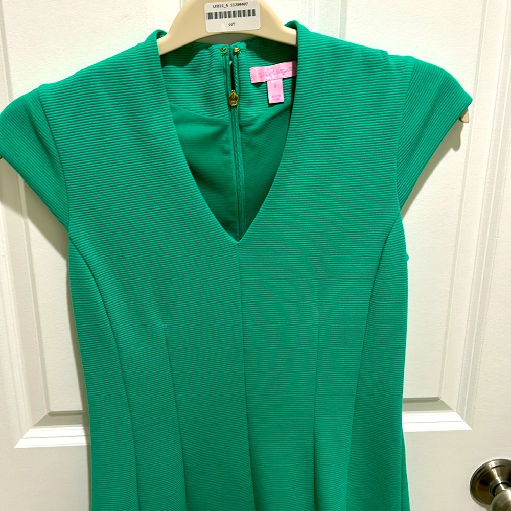 Green Lilly Pulitzer dress